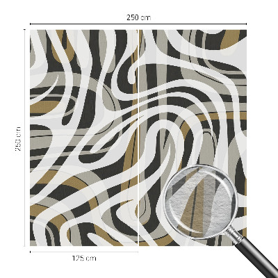 Stenska fototapeta flis Abstraktne črte