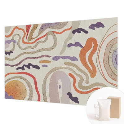 Flis fototapeta za otroško sobo Abstraktni vzorci