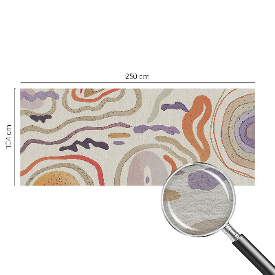 Flis fototapeta za otroško sobo Abstraktni vzorci