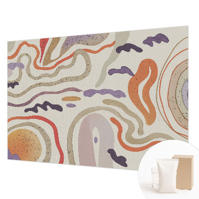 Flis fototapeta za otroško sobo Abstraktni vzorci