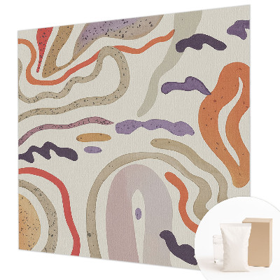 Flis fototapeta za otroško sobo Abstraktni vzorci