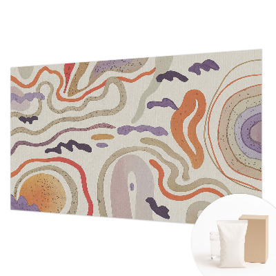 Flis fototapeta za otroško sobo Abstraktni vzorci