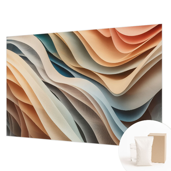 Fototapeta za steno Valovite oblike