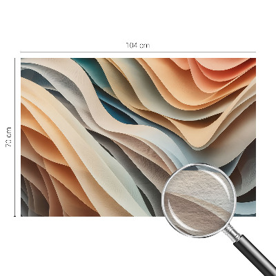 Fototapeta za steno Valovite oblike