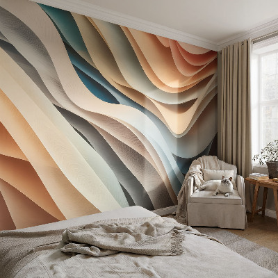 Fototapeta za steno Valovite oblike
