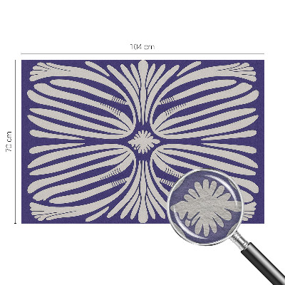 Fototapeta za spalnico Cvetlična simetrija
