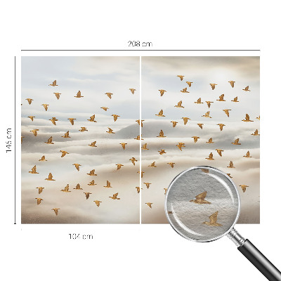 Moderna fototapeta Ptice v letu