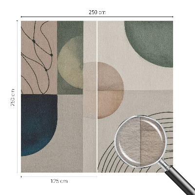 Visokokakovostna fototapeta Geometrijske oblike