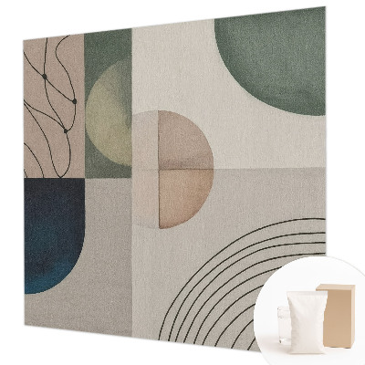 Visokokakovostna fototapeta z motivom geometrijskih oblik