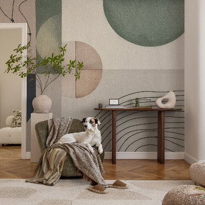 Visokokakovostna fototapeta z motivom geometrijskih oblik