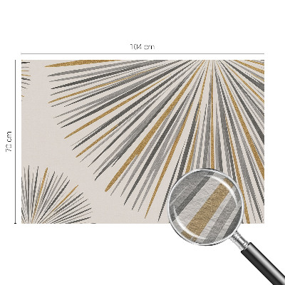 Fototapeta z motivom geometričnih ventilatorjev