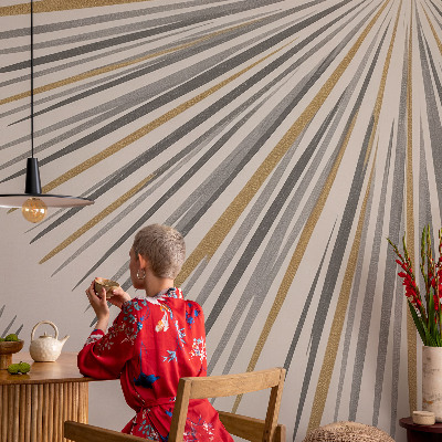 Fototapeta z motivom geometričnih ventilatorjev