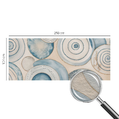 Netkana fototapeta Spiralni vrtinci