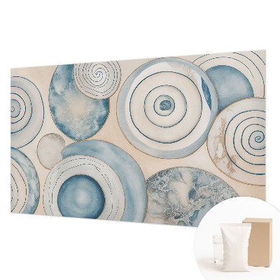 Netkana fototapeta Spiralni vrtinci