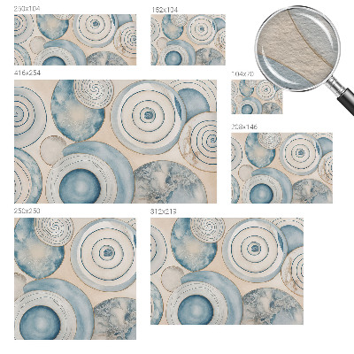 Netkana fototapeta Spiralni vrtinci