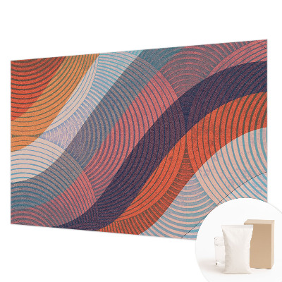 Flis fototapeta Barviti valovi