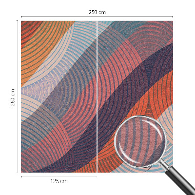 Flis fototapeta Barviti valovi