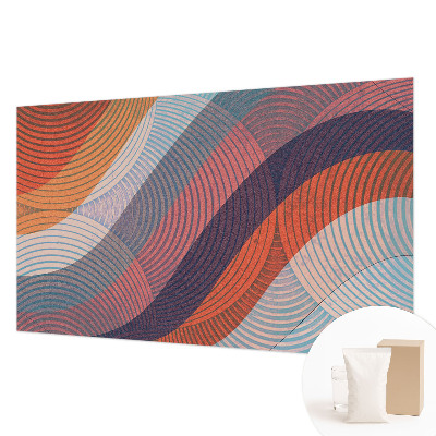 Flis fototapeta Barviti valovi