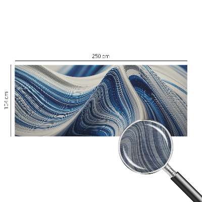 Flis fototapeta za otroško sobo z motivom harmonične abstrakcije