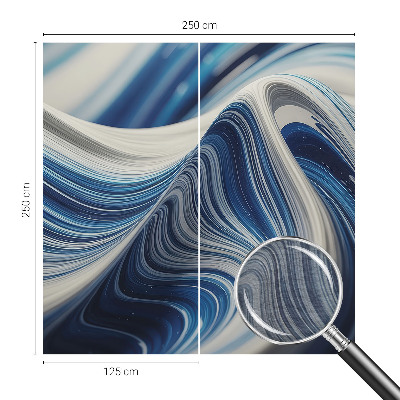 Flis fototapeta za otroško sobo z motivom harmonične abstrakcije