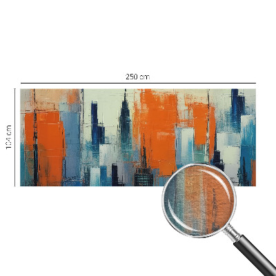 Fototapeta za spalnico Abstraktno mesto