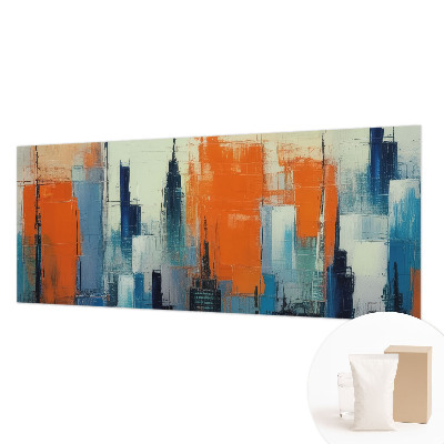 Fototapeta za spalnico Abstraktno mesto