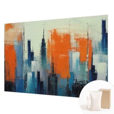 Fototapeta za spalnico Abstraktno mesto