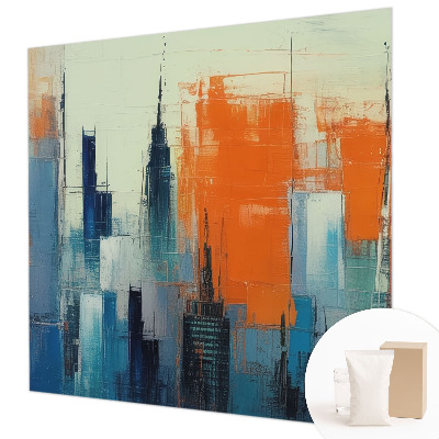 Fototapeta za spalnico Abstraktno mesto