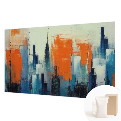 Fototapeta za spalnico Abstraktno mesto