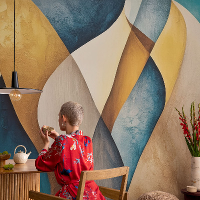 Moderna fototapeta Valovita abstrakcija