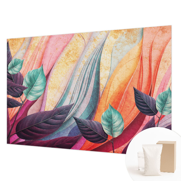 Visokokakovostna fototapeta Abstraktni listi