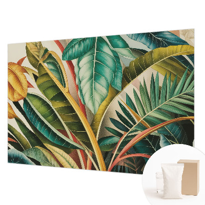 Fototapeta s tiskom Eksotični listi