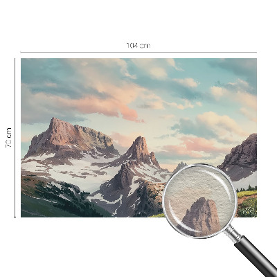 Fototapeta z motivom gorske panorame