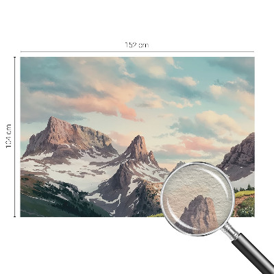 Fototapeta z motivom gorske panorame