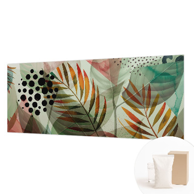 Flis fototapeta Abstraktni listi