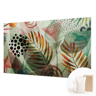 Flis fototapeta Abstraktni listi