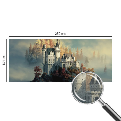 Tiskana fototapeta flis Pravljični grad