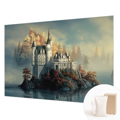 Tiskana fototapeta flis s motivom pravljičnega gradu