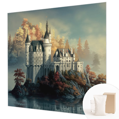 Tiskana fototapeta flis s motivom pravljičnega gradu
