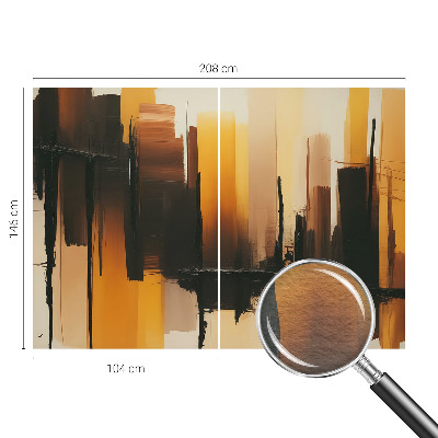 Stenska fototapeta flis Navpične črte