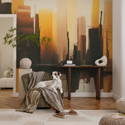 Stenska fototapeta flis Navpične črte