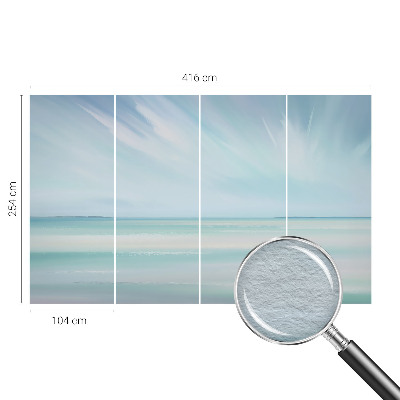 Fototapeta za dnevno sobo z motivom mirnega morja