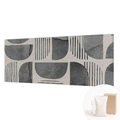 Fototapeta za spalnico z geometrijskim vzorcem