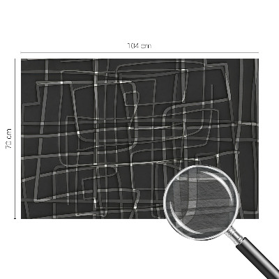 Flis fototapeta za otroško sobo z abstraktnimi črtami