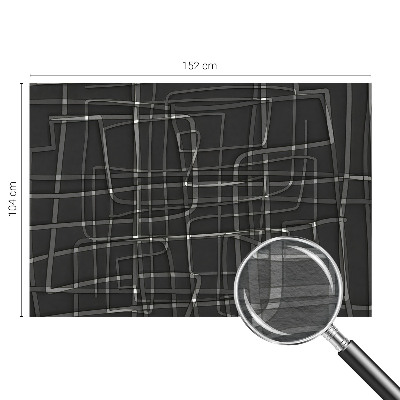 Flis fototapeta za otroško sobo z abstraktnimi črtami