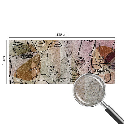 Visokokakovostna fototapeta z motivom linearnih ploskev