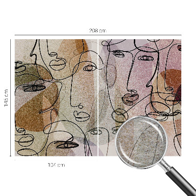 Visokokakovostna fototapeta Linearne ploskve