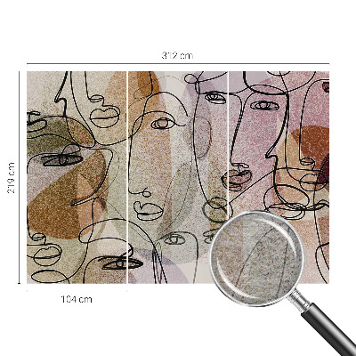 Visokokakovostna fototapeta Linearne ploskve