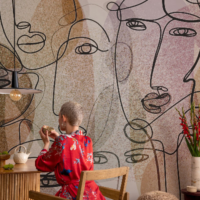 Visokokakovostna fototapeta Linearne ploskve