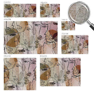 Visokokakovostna fototapeta Linearne ploskve